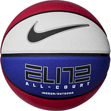 М'яч баскетбольний Nike ELITE ALL COURT 8P 2.0 DEFLATED білий, синій, червоний