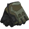 Тактические перчатки без пальцев MILITARY RANGERS BC-5628 (Черный)