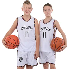 Детская баскетбольная форма NBA клуб Brooklyn Nets 11 3579