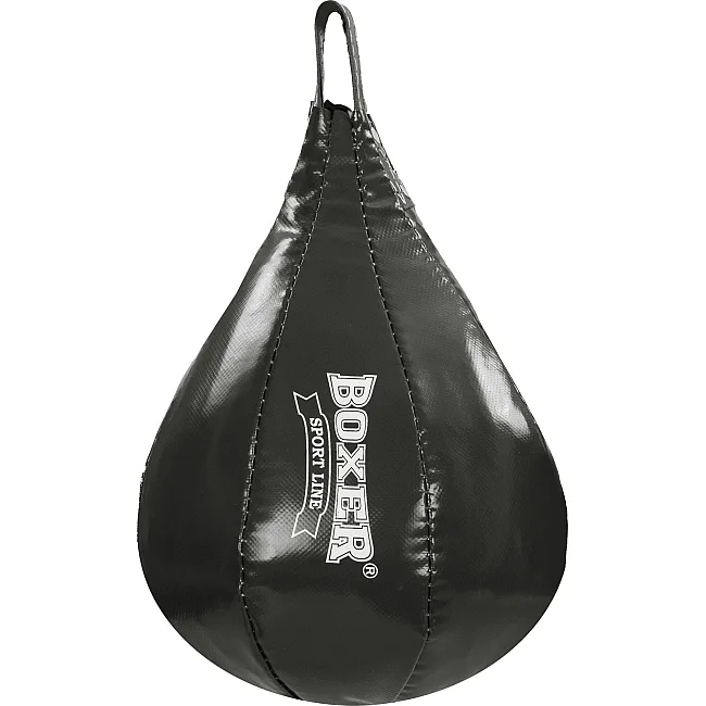 Боксерская груша каплевидная набивная BOXER 1014-02 35x24см (Черный)