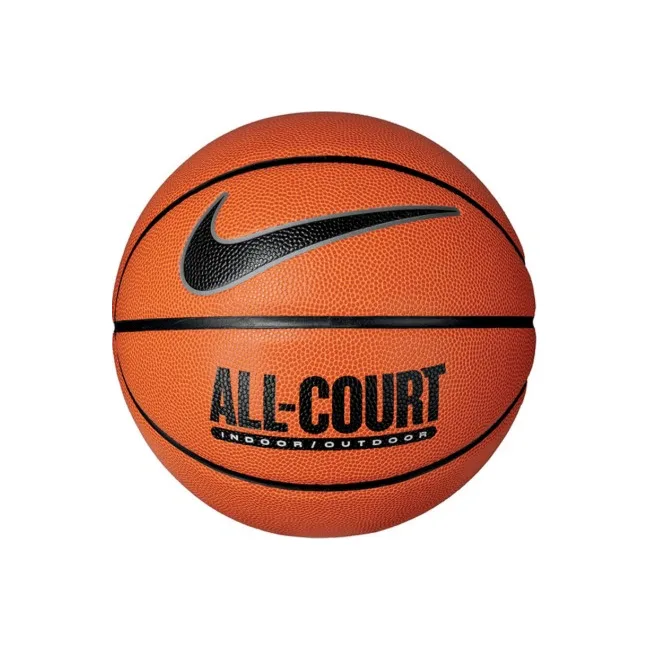 Мяч баскетбольный Nike EVERYDAY ALL COURT 8P DEFLATED AMBER/BLACK/METALLIC SILVER/BLACK size 7