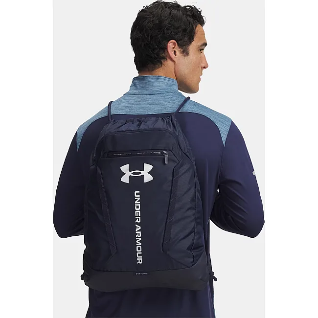 Рюкзак UNDER ARMOUR Hustle Sackpack 22L синий 39х53х7 см