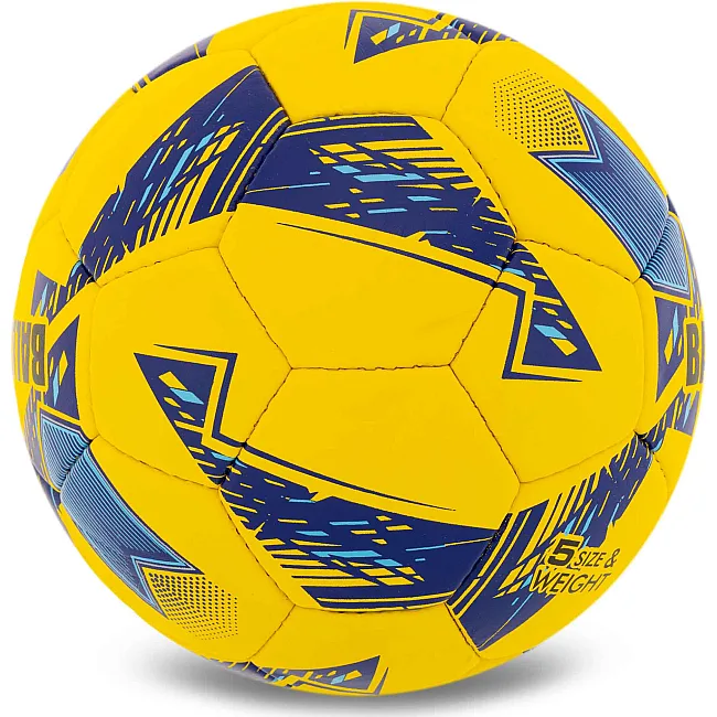 Футбольний м'яч
 BALLONSTAR FB-5176 №5 PU (Жовтий-синій)