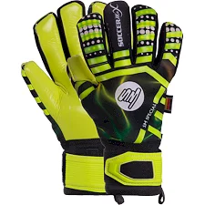 Воротарські рукавички професійні із захистом пальців SOCCERMAX GK-004 7-11