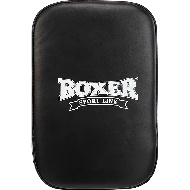 Маківара Пряма тренувальна для відпрацювання ударів шкіряна BOXER
 1019-02 45х30х10см 1шт (Червоний)