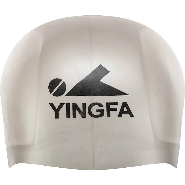 Шапочка для бассейна
 силиконовая для взрослых YINGFA SPEED C0073 (Серебряный)