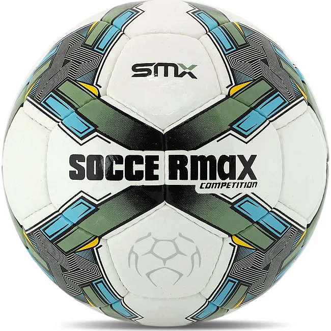 Футбольный мяч SOCCERMAX FB-4194 №5 PU (Белый-синий)