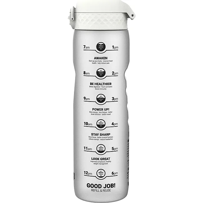 Бутылка для воды ION8 1000мл. (ЭКО бутылка) BPA Free, Times To Drink, BPA Free, Ice