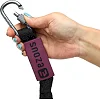 Трубчатый эспандер
 с карабином в защитном рукаве RESISTANCE TUBE WITH COVER EZOUS K-05-L нагрузка низкая
