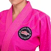 Кимоно для для бразильского джиу-джитсу BJJ женское розовое куртка штаны и пояс HARD TOUCH JJSL 130 см
-160 см
см