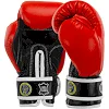 Распродажа! Перчатки для бокса профессиональные кожаные ФБУ BOXER Profi BO-2001 10-12унций (Синий-черный)