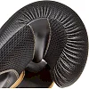 Боксерские перчатки Reebok Boxing Gloves черный, золото чел 16 унций