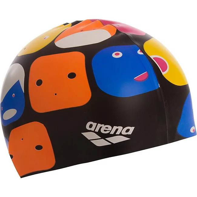 Детская шапочка для плавания ARENA PRINT JUNIOR AR-94171-50