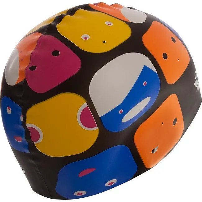 Детская шапочка для плавания ARENA PRINT JUNIOR AR-94171-50