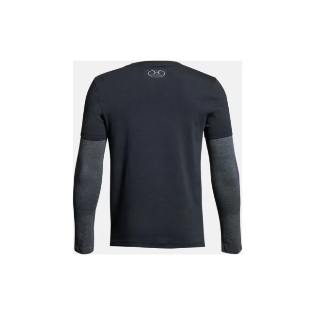 Футболка с длинным рукавом Under Armour Knit 2-in-1 Black