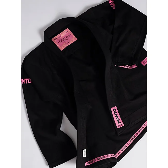 Женское кимоно MANTO RISE 2.0 Bjj GI Black Pink