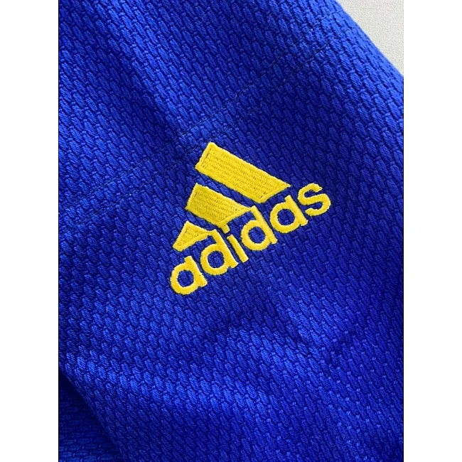 Кимоно для дзюдо Adidas Champion II Olympic IJF (синий, JIJFSMUOGBU)
