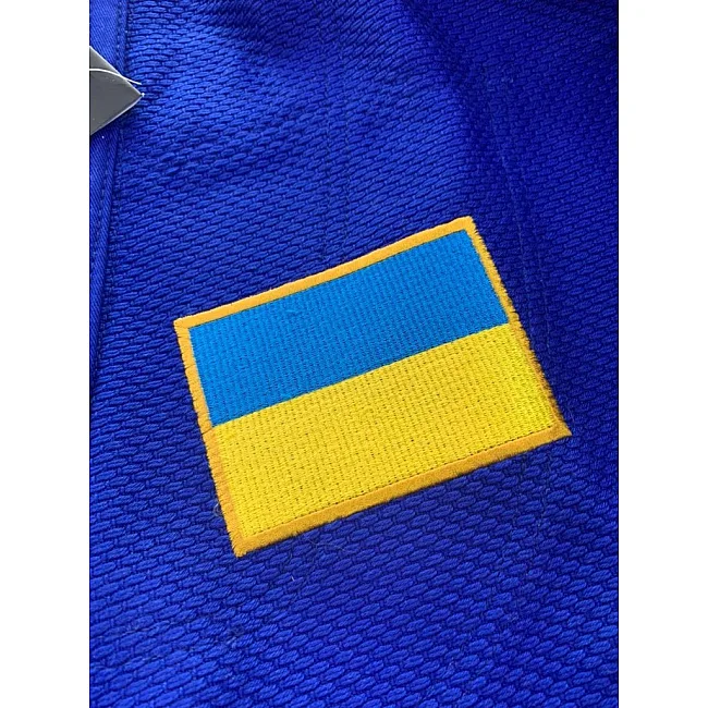 Кимоно для дзюдо Adidas Champion II Olympic IJF (синий, JIJFSMUOGBU)