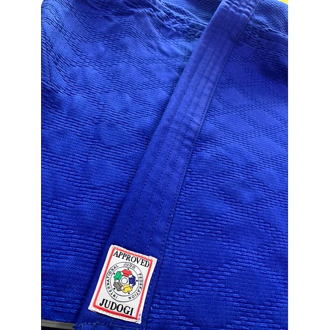 Кимоно для дзюдо Adidas Champion II Olympic IJF (синий, JIJFSMUOGBU)