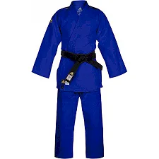 Кимоно для дзюдо Adidas Champion II Olympic IJF (синий, JIJFSMUOGBU)
