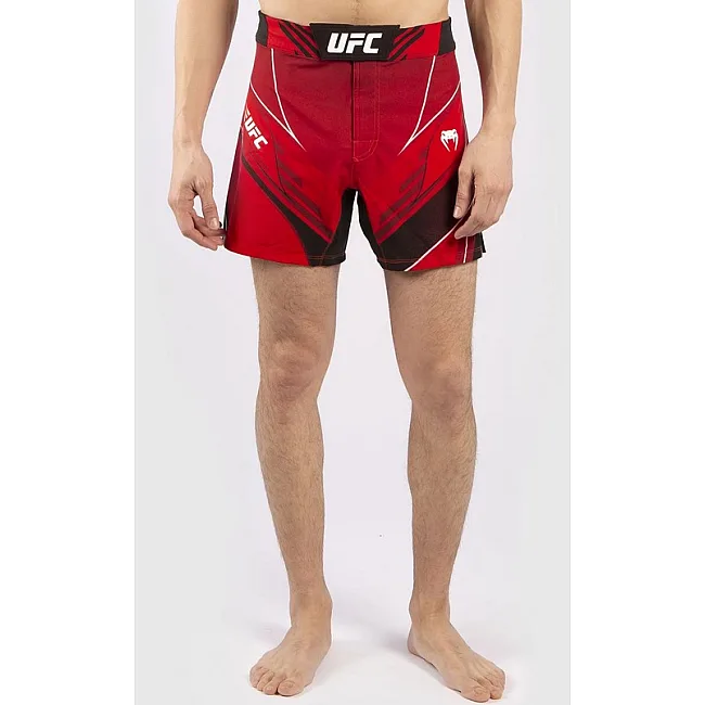 Легкие шорты для ММА VENUM Authentic UFC FightNight Short Fit Pro Line Red