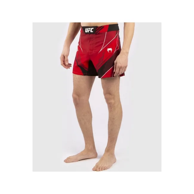 Легкие шорты для ММА VENUM Authentic UFC FightNight Short Fit Pro Line Red