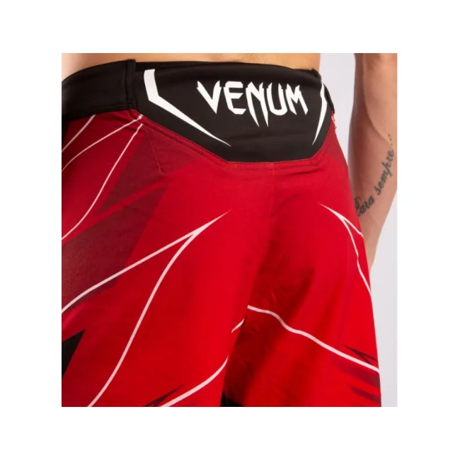 Легкие шорты для ММА VENUM Authentic UFC FightNight Short Fit Pro Line Red