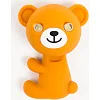 Мигалка для детского велосипеда ZOONIMAL Медведь, LED, на подседел. Свечение: Красный