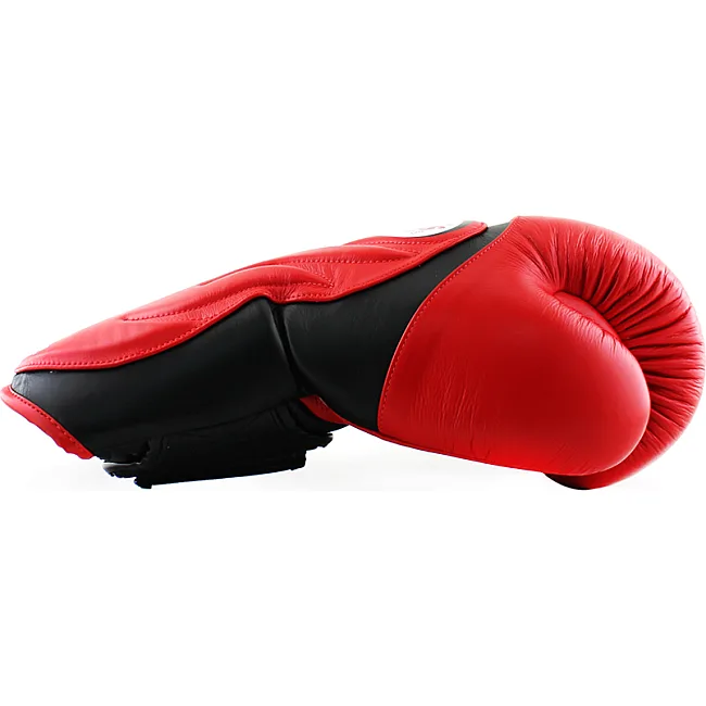 Перчатки для бокса TWINS Velcro Extra Design BGVL6 Black Red