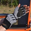 Перчатки для фитнеса MADMAX MFG-871 Damasteel Grey/Black