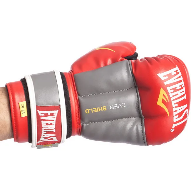 Рукавиці гібридні для єдиноборств ММА EVERLAST 0272