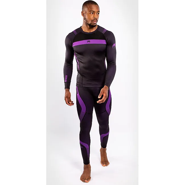Рашгард VENUM Nogi 3.0s Black Purple