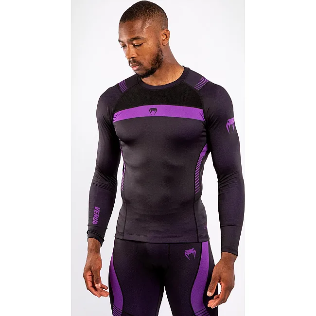 Рашгард VENUM Nogi 3.0s Black Purple