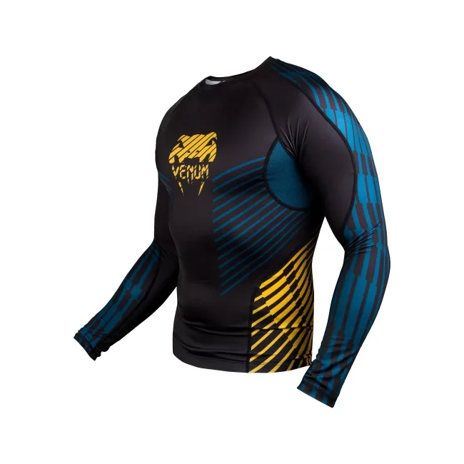 Рашгард з довгим рукавом VENUM Plasma Black