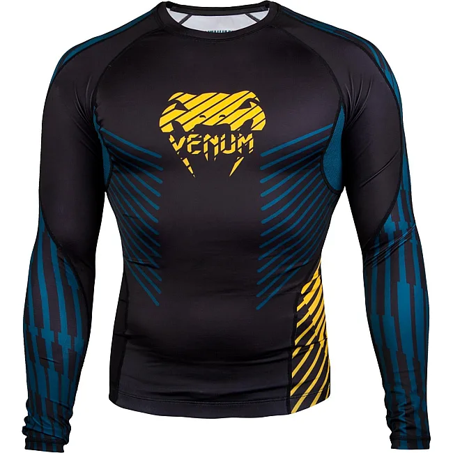 Рашгард з довгим рукавом VENUM Plasma Black