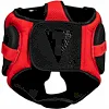Шолом для боксу Title Leather Solar Black Red