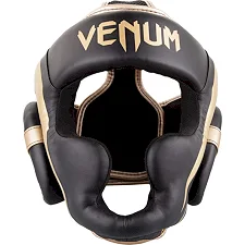 Шлем для бокса Venum Elite Black Gold