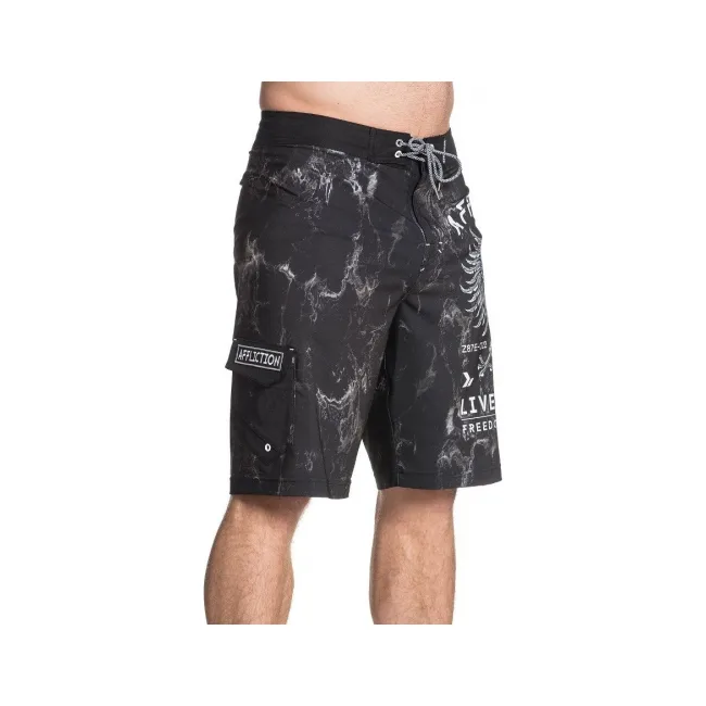 Шорты AFFLICTION Value Freedom Boardshort Black