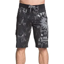 Шорты AFFLICTION Value Freedom Boardshort Black