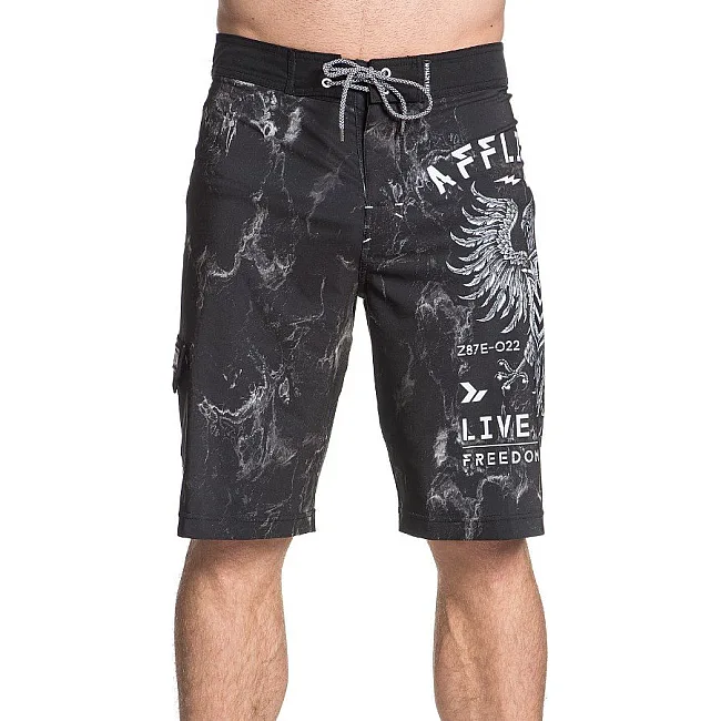 Шорты AFFLICTION Value Freedom Boardshort Black