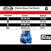 Шорти для тайського боксу Fairtex Superstition White Muaythai Shorts