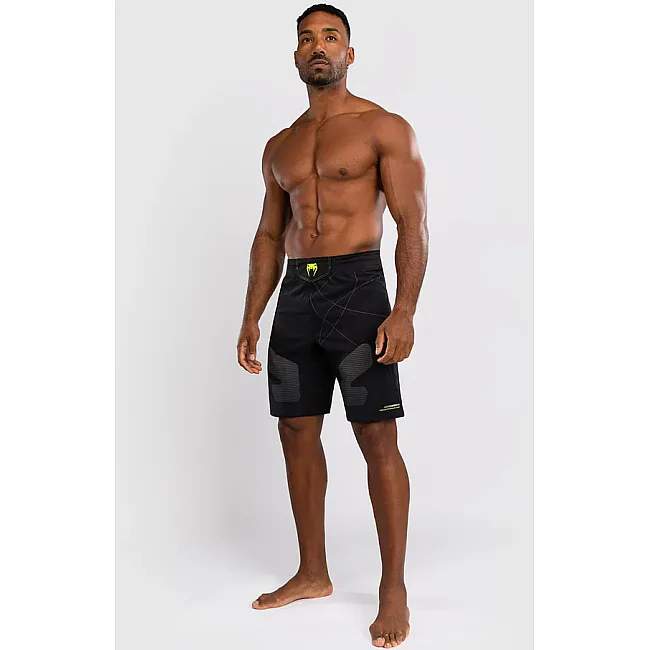 Шорти спортивні VENUM Training Camp 4.0 Fight Short - Black/Neon Green
