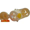 Спортивная бутылка CASNO 690 мл KXN-1219 Оранжевая (гуси) с соломинкойTRITAN