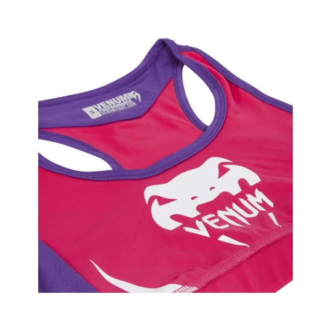 Спортивный бюстгальтер Venum Body Fit Top Pink Purple