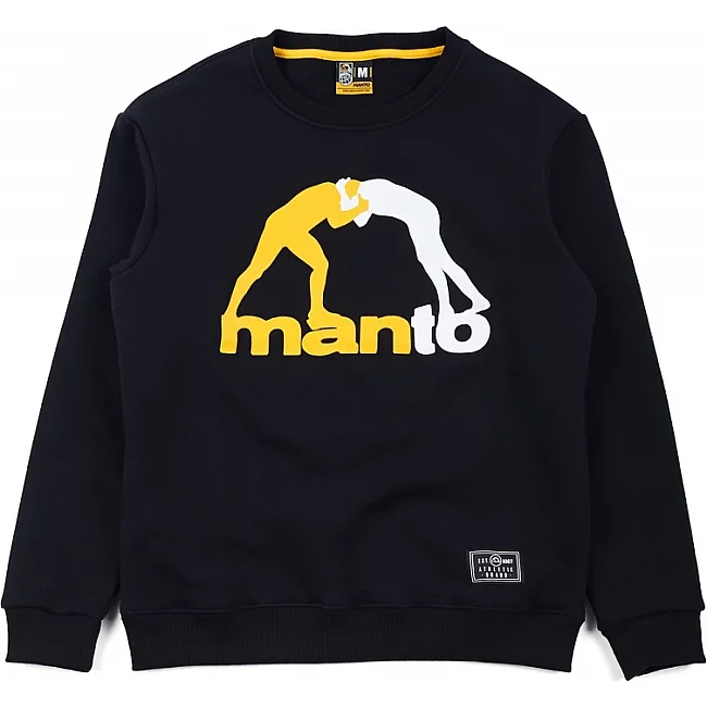 Свитшот MANTO Crewneck Classic 2.0 Black