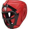 Тренировочный шлем с сеткой RDX Guard Red