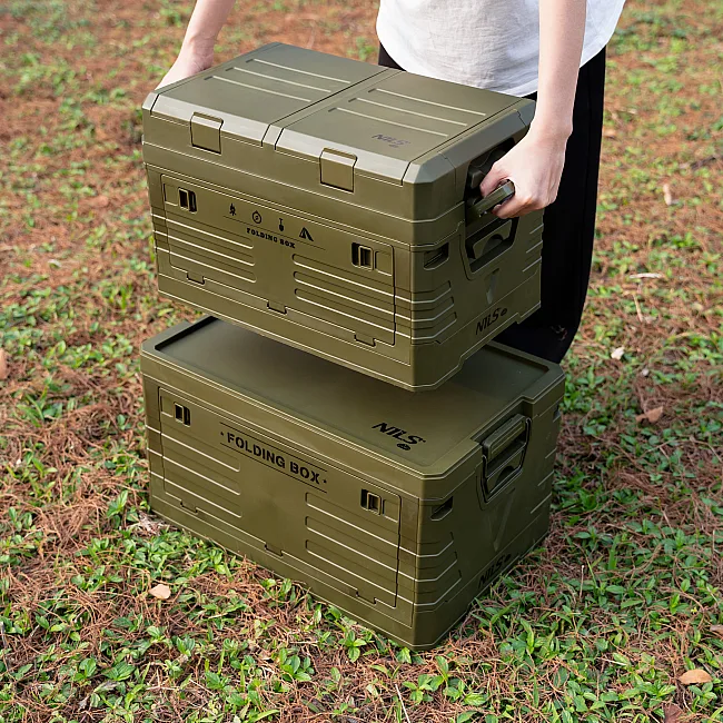 Ящик складной NILS CAMP NCB4003 42 л, зеленый