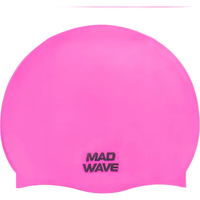 Шапочка для басейну силіконова для дорослих MADWAVE LIGHT M053503 (Рожевий)