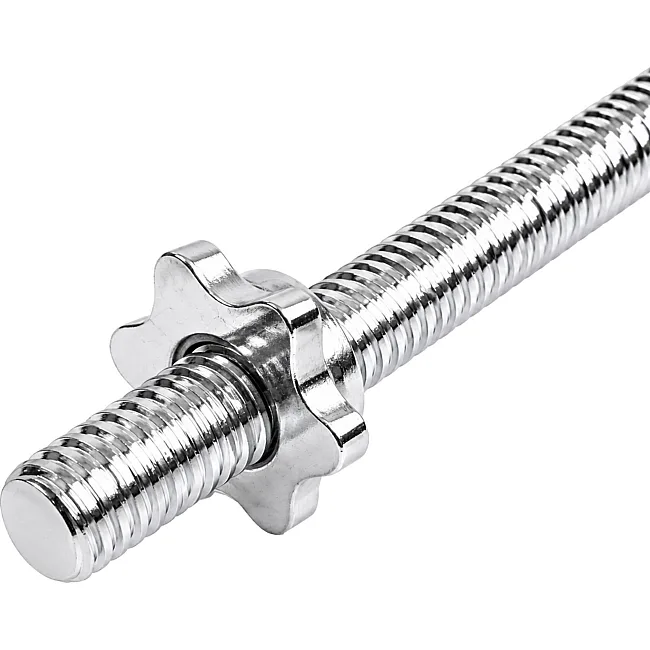 Гриф для штанги хромированный прямой MDbuddy TA-9749-28 (Хром)