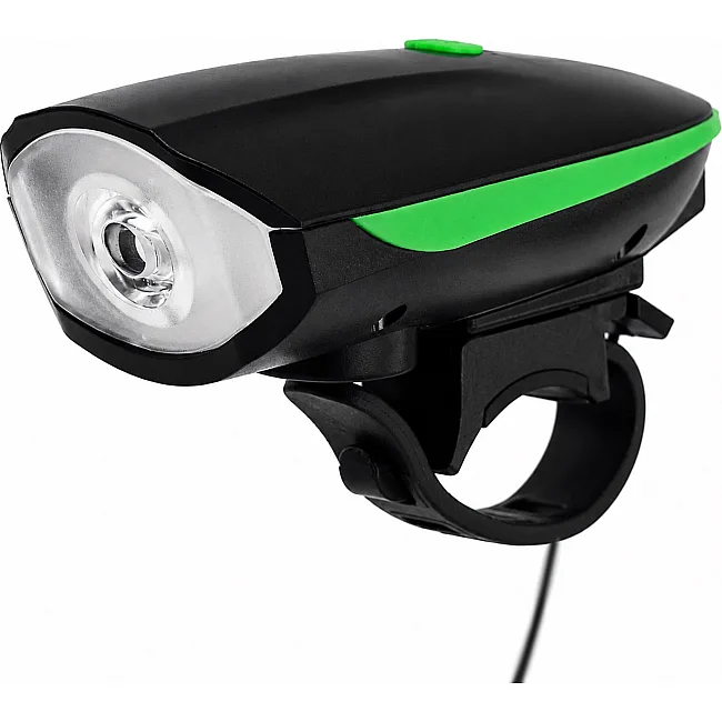 Фара для велосипеда передняя (фонарик) с USB зарядкой SP-SPORT 7588-B (Синий)